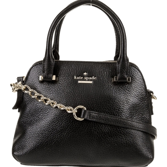 ♤ Kate Spade ♤ Black Satchel NWOT - Picture 2 of 6